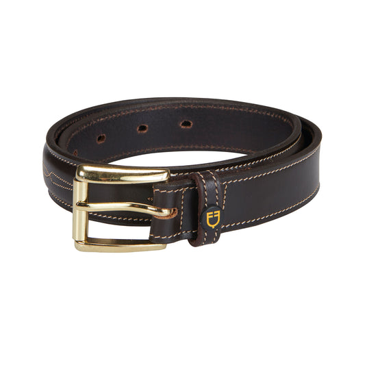CEINTURE EN CUIR AVEC BRODÉE