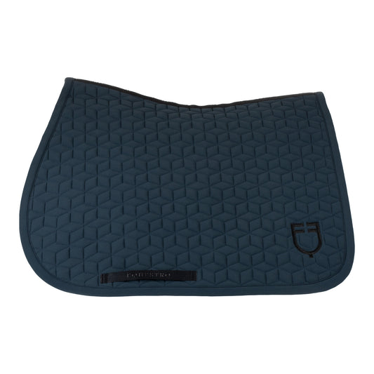 TAPIS DE SELLE DE SAUT AVEC MATELASSAGE CUBIQUE