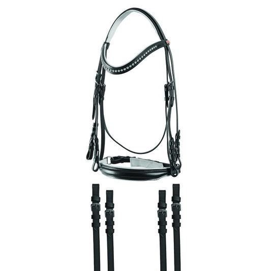 BRIDE COMPLÈTE C/BRILLANTS JM