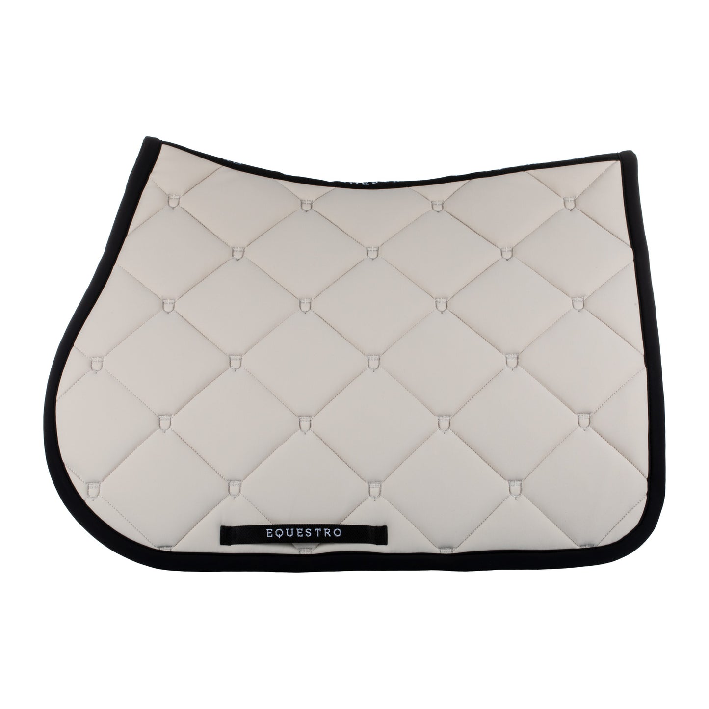 TAPIS DE SELLE DE SAUT EQUESTRO MULTILOGO EN TISSU TECHNIQUE