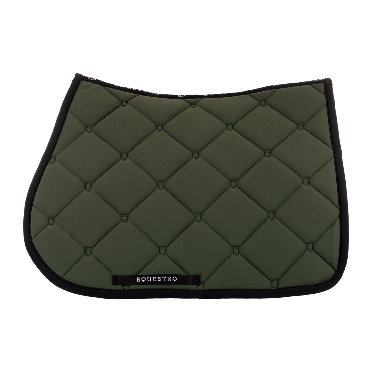 TAPIS DE SELLE DE SAUT EQUESTRO MULTILOGO EN TISSU TECHNIQUE