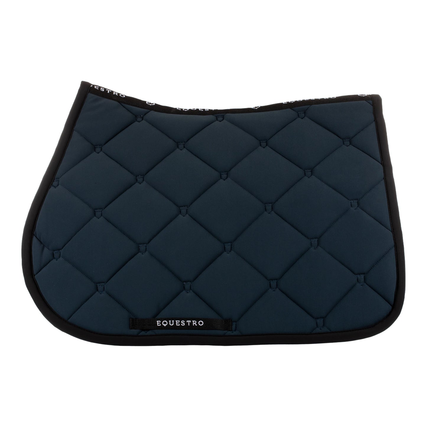 TAPIS DE SELLE DE SAUT EQUESTRO MULTILOGO EN TISSU TECHNIQUE