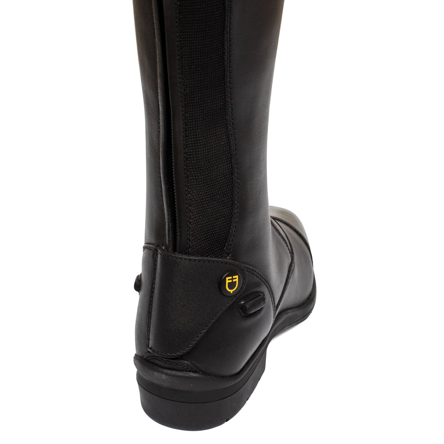 BOTTES EQUESTRO AVEC LACETS ET INSERT MULTILOGO