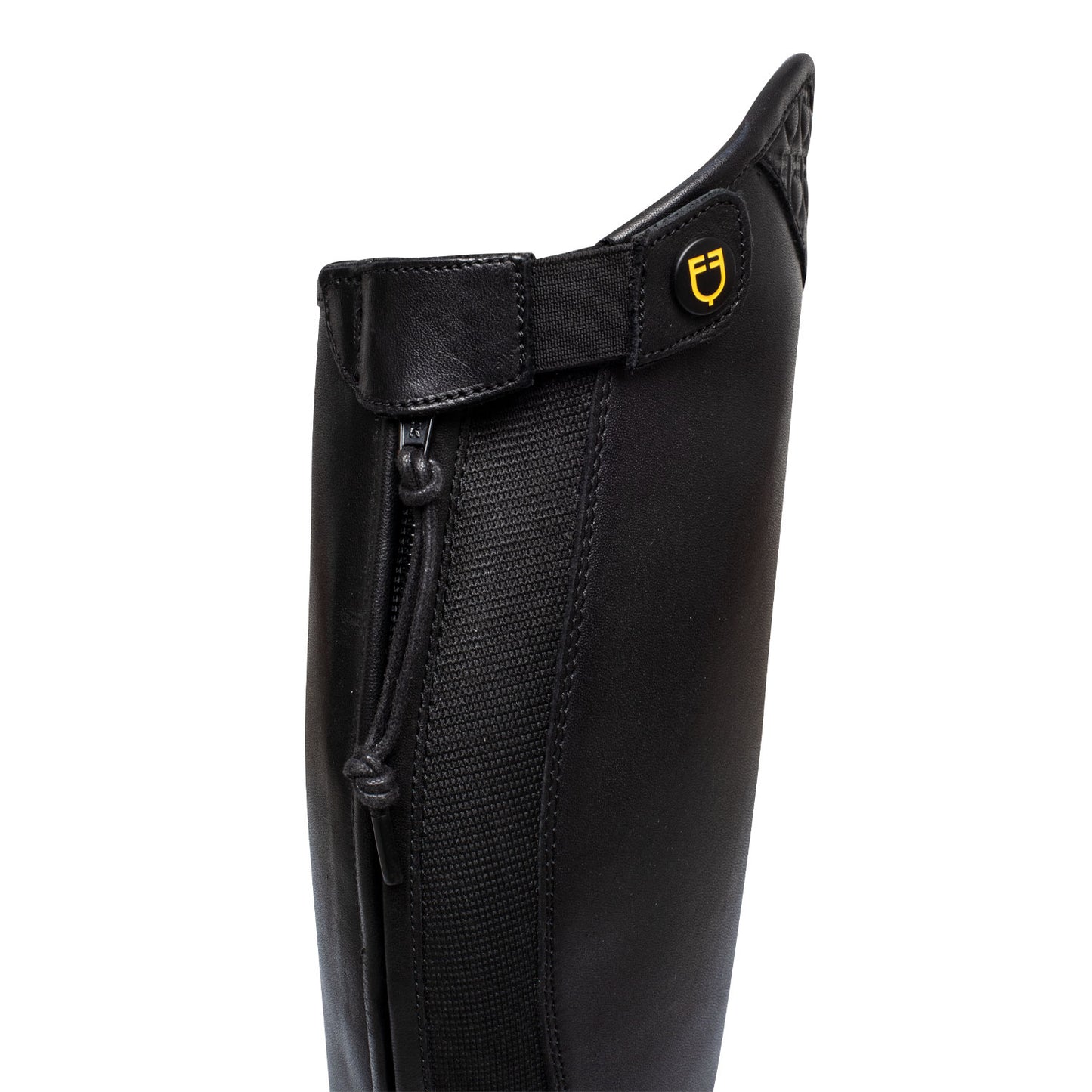 BOTTES EQUESTRO AVEC LACETS ET INSERT MULTILOGO