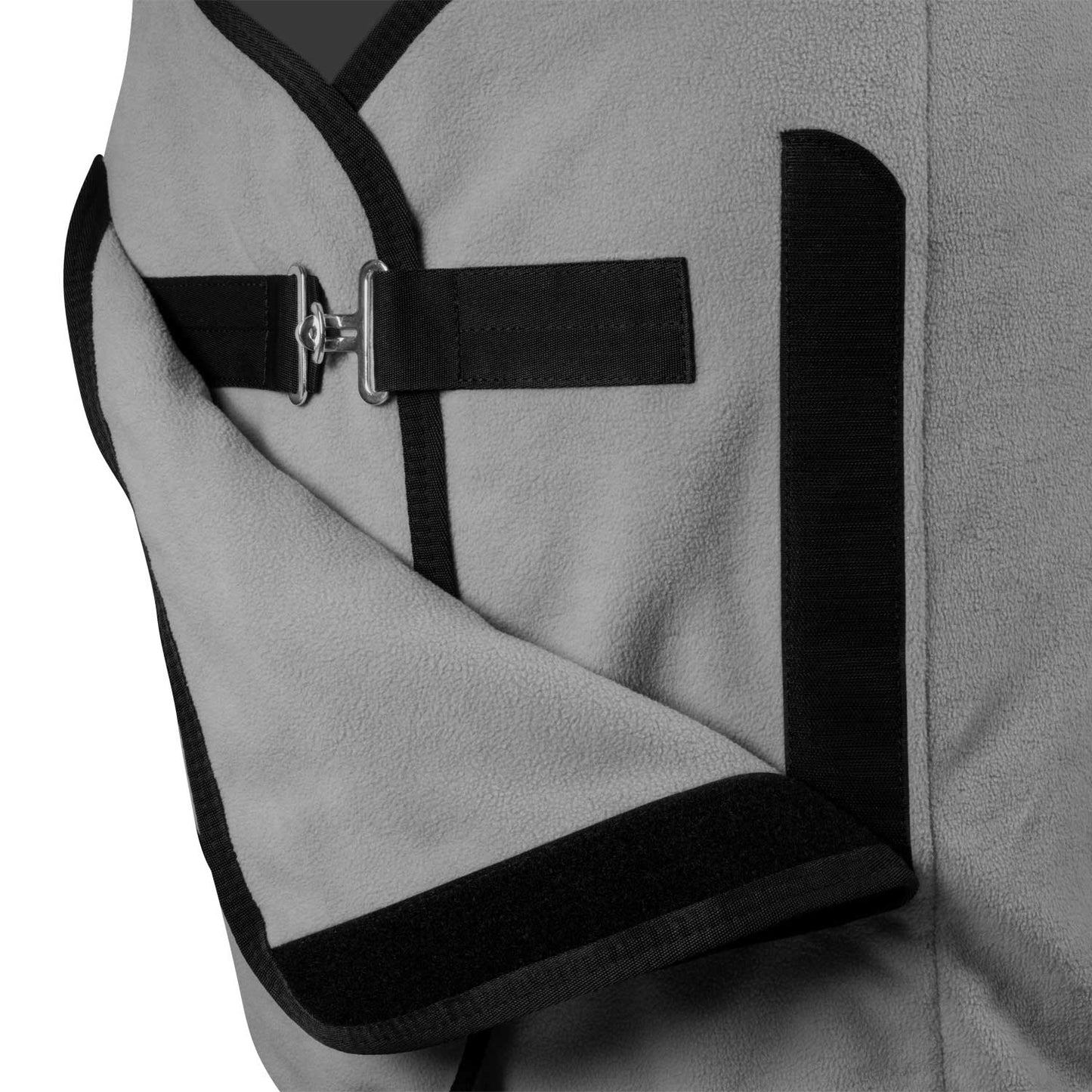 COUVERTURE EQUESTRO EN POLAIRE AVEC FERMETURE FRONTAL