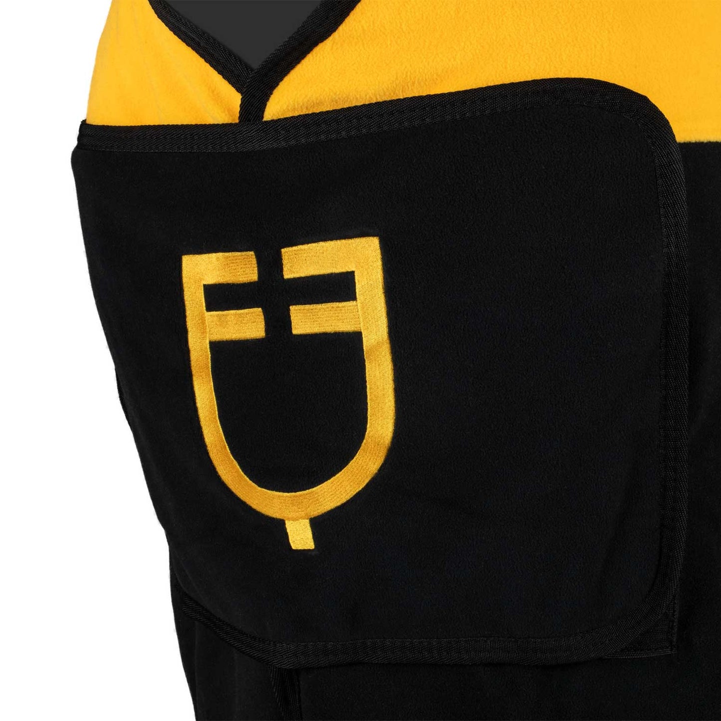 COUVERTURE EQUESTRO EN POLAIRE AVEC FERMETURE FRONTAL