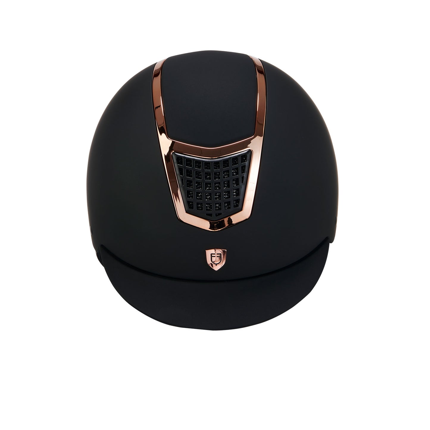 CASQUE EQUESTRO ULTRA-LIGHT NOIR/OR ROSE
