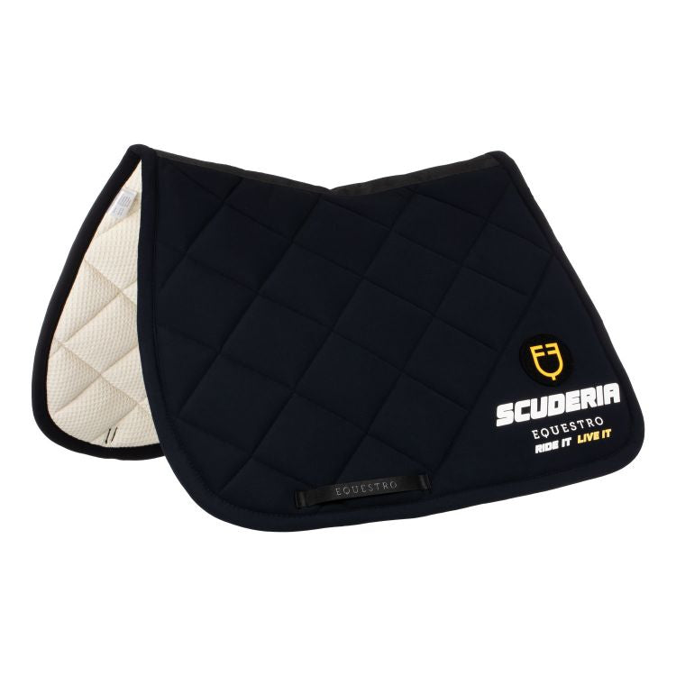 TAPIS DE SELLE DE SAUT TISSU TECHNIQUE ÉQUESTRO