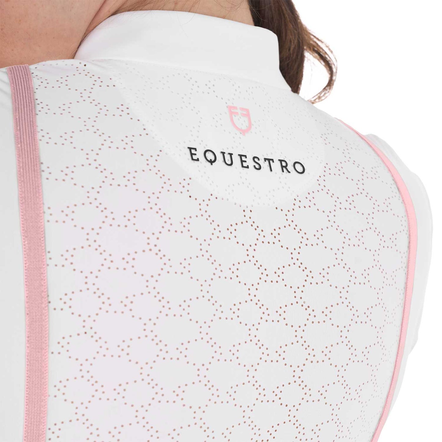 POLO SLIM FIT POUR FEMME AVEC INSERTS PERFORÉS