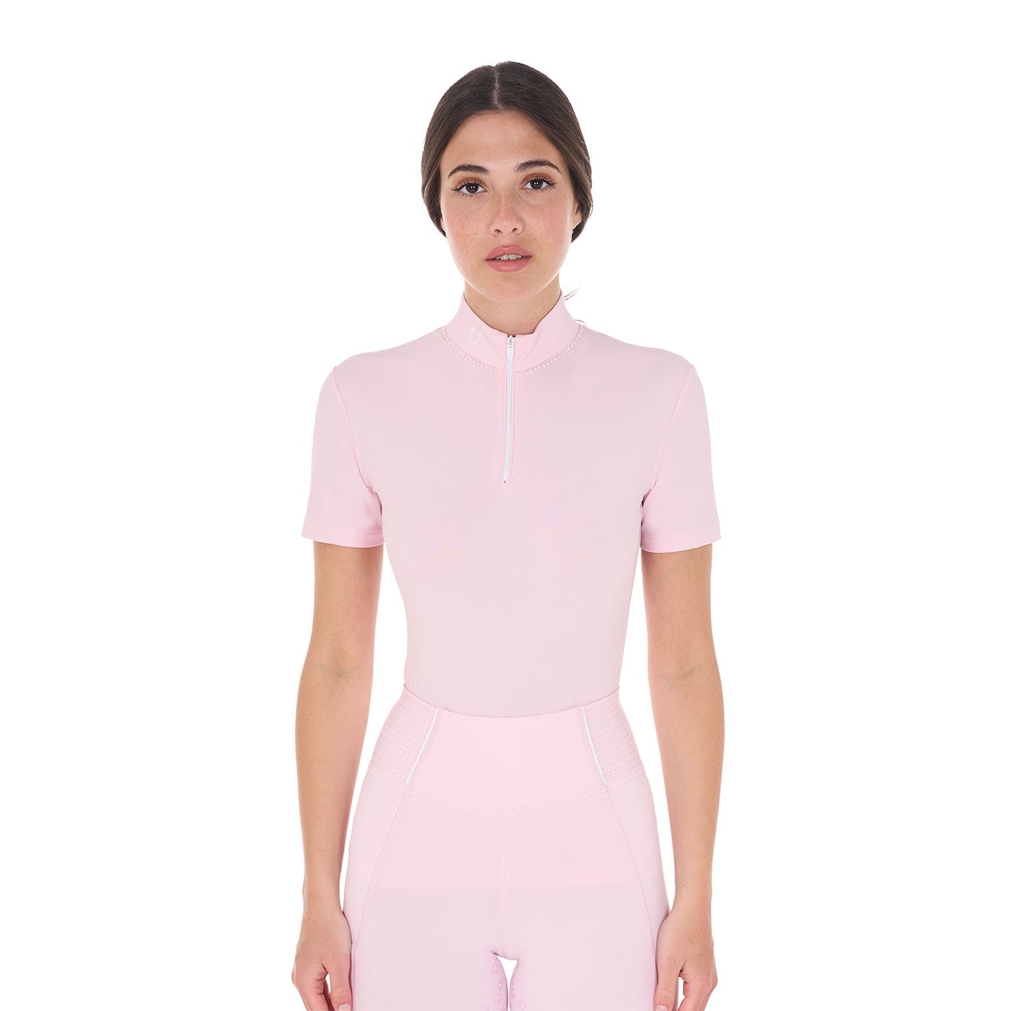 POLO D'ENTRAÎNEMENT SLIM FIT POUR FEMME
