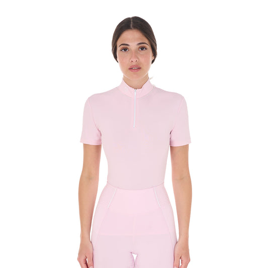 POLO D'ENTRAÎNEMENT SLIM FIT POUR FEMME