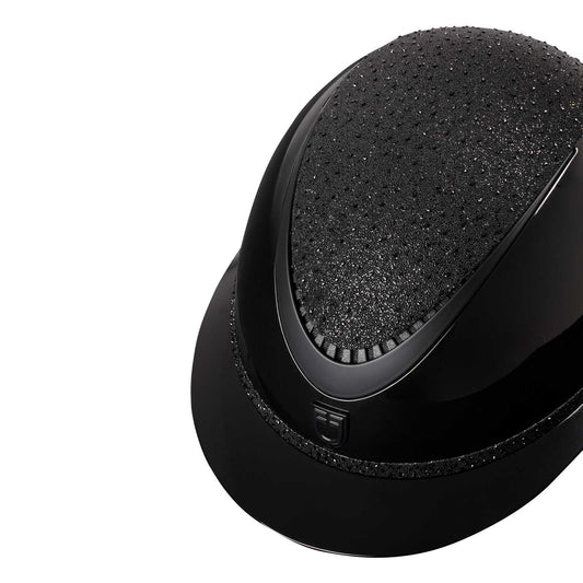 CASQUE EQUESTRO MODÈLE LUXURY WIDE VISOR AVEC VISIÈRE LARGE