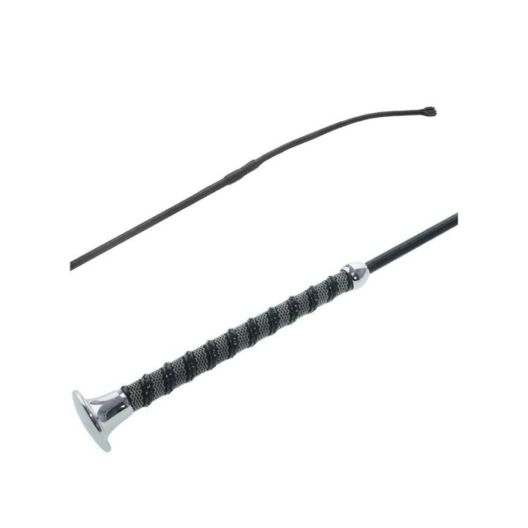 CRAVACHE DE DRESSAGE À FAUX DE DRESSAGE + CUIR