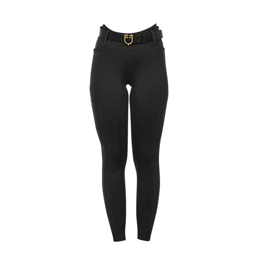 LEGGING TAILLE HAUTE POUR FEMME AVEC PASSE-PASSANTS