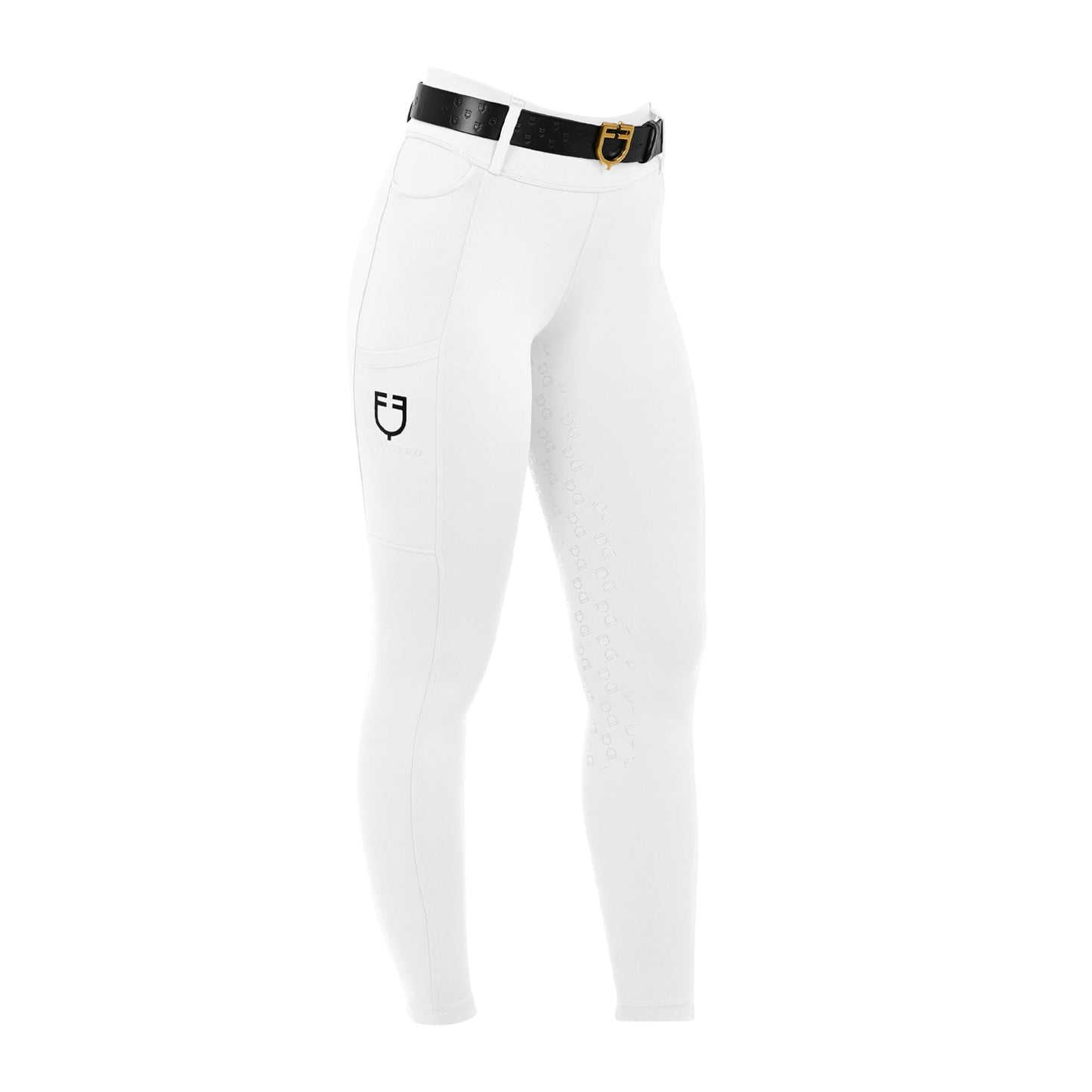 LEGGING TAILLE HAUTE POUR FEMME AVEC PASSE-PASSANTS