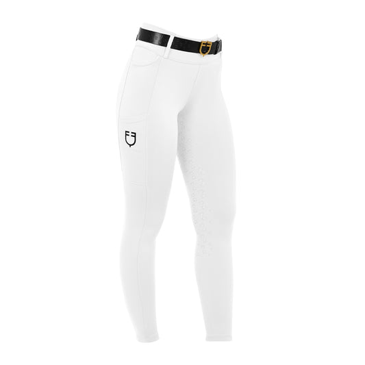 LEGGING TAILLE HAUTE POUR FEMME AVEC PASSE-PASSANTS